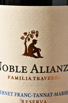 Traversa Noble Alianza Reserva Cabernet Franc Tannat Marselan - вино Фэмили Траверса Нобле Алианса Резерва Каберне Фран Таннат Марселан 0.75 л красное сухое