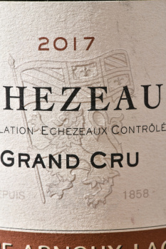 Domaine Arnoux Lachaux Echezeaux Grand Cru AOC - вино Домен Арну-Ляшо Эшезо Гран Крю 0.75 л красное сухое