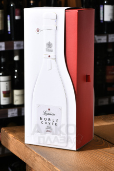 Champagne Lanson Noble Cuvee de Lanson Brut - шампанское Шампань Лансон Нобль Кюве де Лансон Брют 0.75 л белое брют в п/у