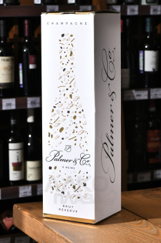 Champagne Palmer & Co Brut Reserve - шампанское Шампань Пальмер энд Ко Брют Резерв 1.5 л белое брют в п/у