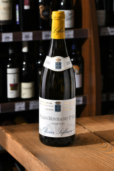 Puligny-Montrachet Premier Cru Champ Gain - вино Пюлиньи Монраше Премье Крю Шам Ген 0.75 л белое сухое