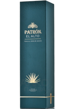 Patron El Alto Reposado - текила Патрон Эль Альто Репосадо 0.75 л в п/у