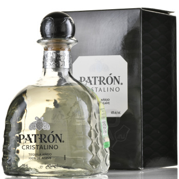Patron Cristalino Anejo - текила Патрон Кристалино Аньехо 0.75 л в п/у