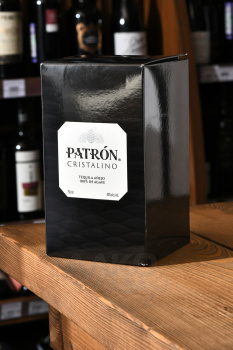 Patron Cristalino Anejo - текила Патрон Кристалино Аньехо 0.75 л в п/у