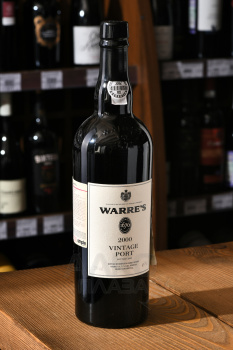 Warres Vintage Port 2000 - портвейн Уорс Винтаж 2000 год 0.75 л