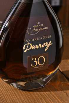 Darroze Bas-Armagnac Les Grands Assemblages 30 Ans d`Age - арманьяк Дарроз Баз-Арманьяк Ле Гран Ассамбляж 30 лет 0.7 л в п/у декантер