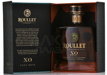 Roullet XO Royal Fins Bois - коньяк Рулле ХО Роял Фэн Буа 0.7 л