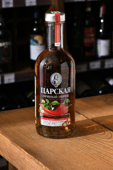 Настойка горькая Царская Пряный Перец 0.5 л