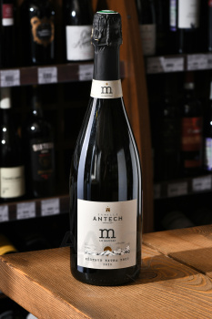 Antech Le Mauzac Blanquette de Limoux Reserve - вино игристое Антеш Ле Мозак Резерв Бланкет де Лиму 0.75 л белое экстра брют