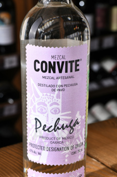 Convite Pechuga Edicion Especial - мескаль Конвите Печуго Эдисьон Эспециал 0.75 л