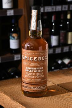 Whisky Spicebox Ginger - виски Спайсбокс Имбирь 0.75 л