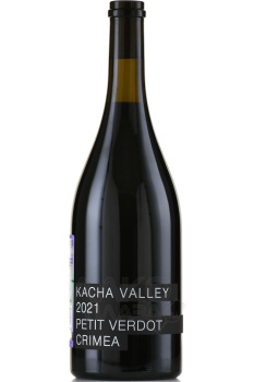 Вино Kacha Valley Petit Verdot 0.75 л красное сухое