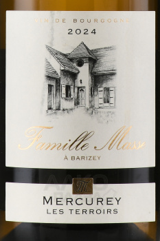 Famille Masse Les Terroirs Mercurey - вино Фамий Масс Меркури Ле Терруар 0.75 л белое сухое