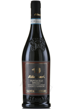 Aldegheri Santambrogio Valpolicella Ripasso Classico Superiore - вино Альдегери Сантамброгио Вальполичелла Рипассо Классико Супериоре 0.75 л красное сухое