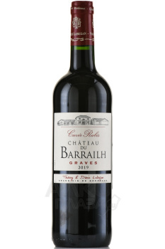 Chateau du Barrailh Graves - вино Шато дю Баррай Грав 0.75 л красное сухое
