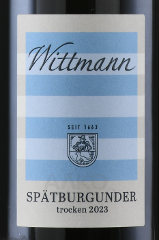 Wittmann Spatburgunder Trocken - вино Виттманн Шпетбургендер Трокен 0.75 л красное сухое