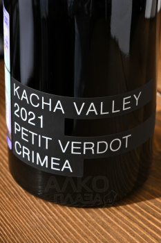 Вино Kacha Valley Petit Verdot 0.75 л красное сухое