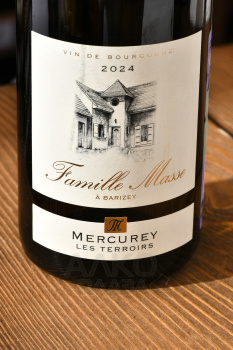 Famille Masse Les Terroirs Mercurey - вино Фамий Масс Меркури Ле Терруар 0.75 л белое сухое