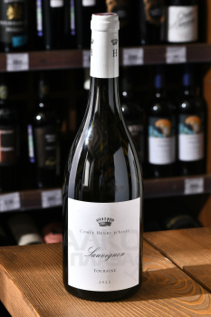 Comte Henry d’Assay Sauvignon Touraine AOC - вино Турень Комт Анри д’Ассэ Совиньон АОС 0.75 л белое сухое
