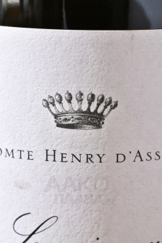 Comte Henry d’Assay Sauvignon Touraine AOC - вино Турень Комт Анри д’Ассэ Совиньон АОС 0.75 л белое сухое
