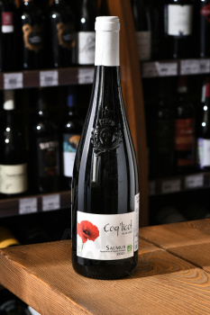 Coq’licot Saumur - вино Коклико Сомюр 0.75 л красное сухое