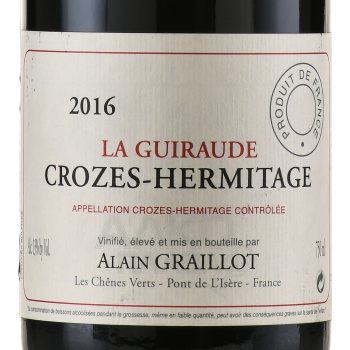 Crozes-Hermitage La Guiraude Alain Graillot - вино Кроз-Эрмитаж Ла Гирод Ален Грайо 0.75 л красное сухое