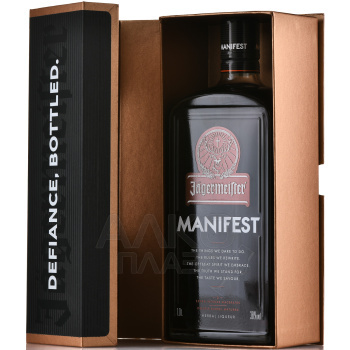 Jagermeister Manifest - ликер Ягермайстер Манифест 1 л в п/у