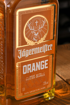 Jagermeister Orange - ликер Ягермайстер Апельсин 1 л