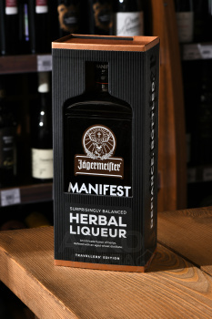 Jagermeister Manifest - ликер Ягермайстер Манифест 1 л в п/у