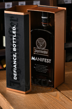 Jagermeister Manifest - ликер Ягермайстер Манифест 1 л в п/у