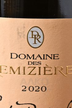 Domaine des Remizieres Cuvee Particuliere Crozes-Hermitage AOC Blanc - вино Домен де Ремизьер Кюве Партикюльер Кроз-Эрмитаж Блан 0.75 л белое сухое