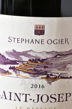 Domaine Michel and Stephane Ogier Saint-Joseph Le Passage - вино Домен Мишель и Стефан Ожье Сен-Жозеф Ле Пассаж 0.75 л белое сухое