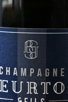 Champagne Beurton & Fils Reserve 424 Brut - шампанское Шампань Бертон э Фис Резерв 424 Брют 0.75 л белое брют