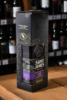 Saint James Rhum Agricole Tres Vieux 15 Years Martinique AOC - ром Сент Джеймс Агриколь Тре Вьё 15-летний Мартиника АОС 0.7 л в п/у