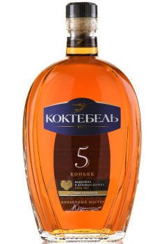 Коньяк Коктебель пятилетний 1 л