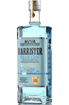 Barrister Blue Gin - джин Барристер Блю 0.75 л