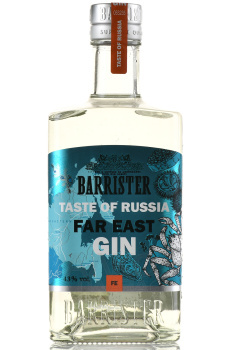 Barrister Far East - джин Барристер Дальний Восток 0.7 л