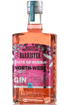Barrister North-West - джин Барристер Северо-Запад 0.7 л