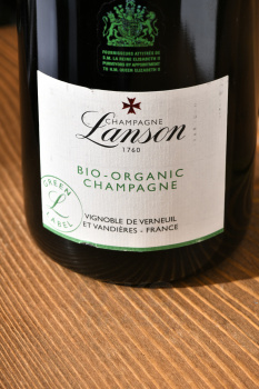 Lanson Green Label Organic Brut - шампанское Лансон Грин Лейбл Органик Брют 0.75 л