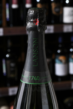 Lanson Green Label Organic Brut - шампанское Лансон Грин Лейбл Органик Брют 0.75 л
