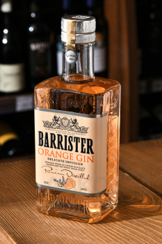 Barrister Orange gin - джин Барристер Оранж 0.5 л
