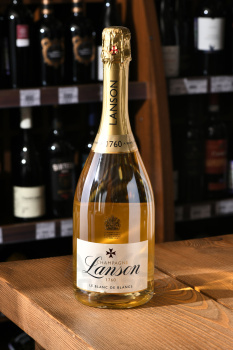 Lanson Le Blanc de Blancs Brut Champagne - шампанское Шампань Лансон ле Блан де Блан Брют 0.75 л белое брют