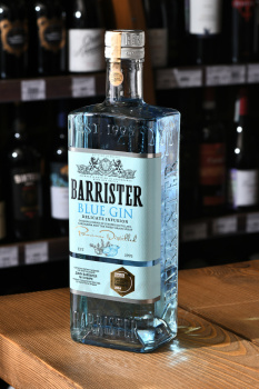 Barrister Blue Gin - джин Барристер Блю 1 л
