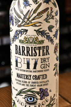 Barrister Bartender’s Edition - джин Барристер Бартендерс Эдишн 1 л
