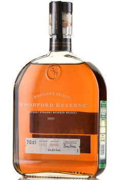 Woodford Reserve - виски Бурбон Вудфорд Резерв 0.7 л