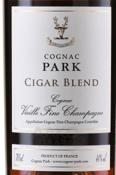 Park Cigar Blend - коньяк Парк Сигар Бленд 0.7 л в д/у