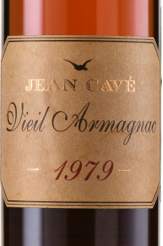Jean Cave Vieil Armagnac - арманьяк Жан Каве Вьей 1979 год 0.7 л в д/у