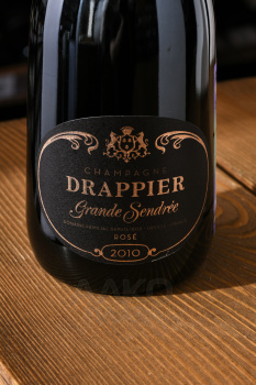 Drappier Grande Sendree Rose - шампанское Драппье Гранд Сандре Розе 2010 год 0.75 л брют розовое