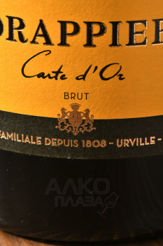 Drappier Brut Cart d’Or - шампанское Драпье Брют Карт д’Ор 0.75 л