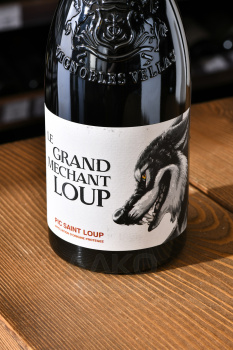 Le Grand Mechant Loup - вино Ле Гранд Мешан Лу 0.75 л красное сухое